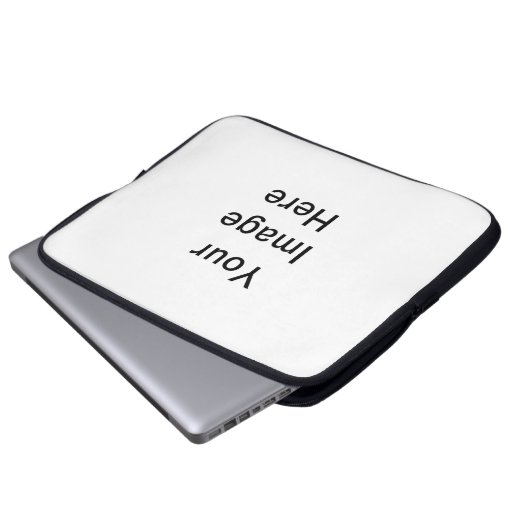 Notebook-Sieb 15" - Maßgeschneiderte Vorlagenanzei Laptopschutzhülle (Vorne Knopf)