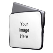 Notebook-Sieb 15" - Maßgeschneiderte Vorlagenanzei Laptopschutzhülle (Vorderseite Links)