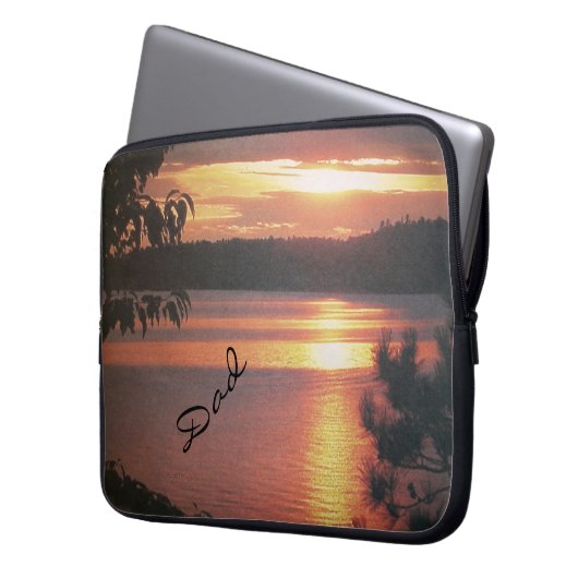 Notebook-Sieb für Vater Laptopschutzhülle (Vorderseite Links)