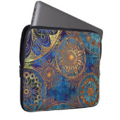 Notebook-Sieb - Gold Laptopschutzhülle (Vorne Rechts)