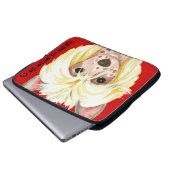 Notebook-Sieb mit chinesischer Schokolade Laptopschutzhülle (Vorne Knopf)
