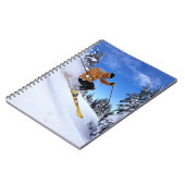 Notebook-Skifahrer Notizblock (Linke Seite)