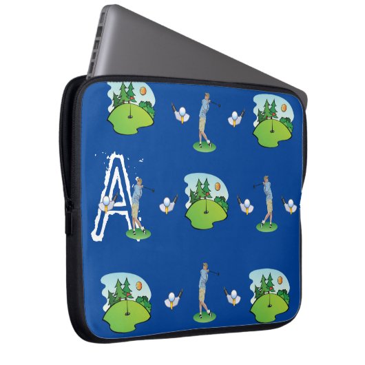 Notebook Sleeve Golf (Vorne Rechts)