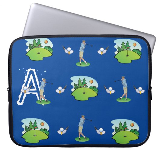 Notebook Sleeve Golf (Vorderseite)