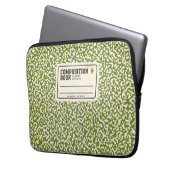 Notebook-Sleeve in grün Laptopschutzhülle (Vorderseite Links)
