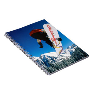Notebook-Snowboarder Notizblock