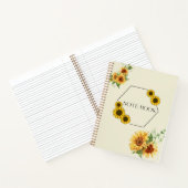 Notebook-Sonnendusche Notizblock (Innenseite)