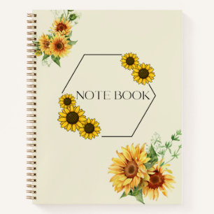 Notebook-Sonnendusche Notizblock