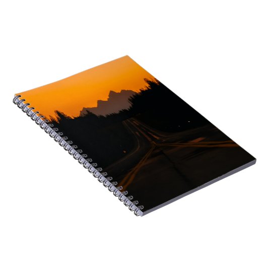 Notebook-Sonnenuntergang Notizblock (Rechte Seite)