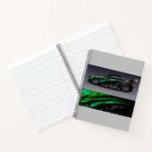 Notebook-Sportwagen Notizblock (Innenseite)