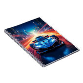 Notebook - Sportwagen Notizblock (Rechte Seite)