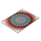 Notebook-Star-Blume Notizblock (Linke Seite)
