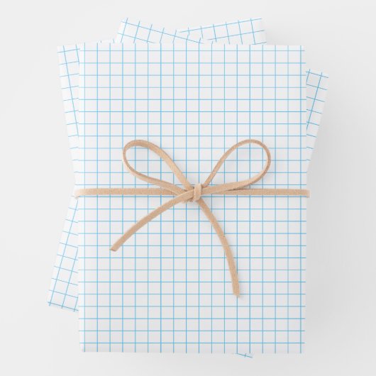 Notebook-Stil Geschenkpapier Set (Beispiel)