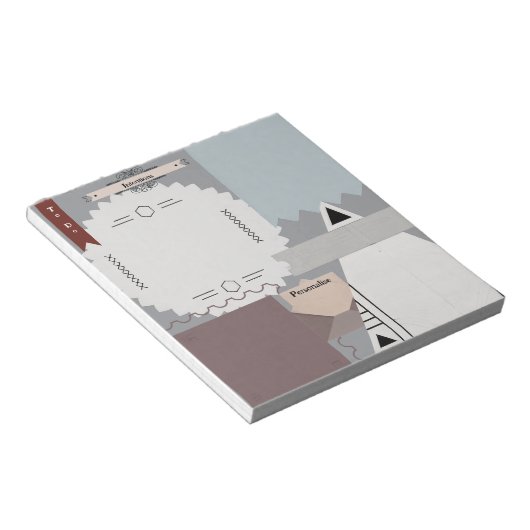 Notebook-Tagebuch-Scrapbook Notizblock (angewinkelt)