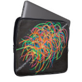 Notebook-Tasche mit schweren Ionen-Kollisionen Laptopschutzhülle (Vorne Rechts)