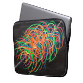 Notebook-Tasche mit schweren Ionen-Kollisionen Laptopschutzhülle (Vorderseite Links)