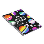 Notebook " THE UNIVERSE IS QUE " Notizblock (Rechte Seite)