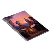 Notebook-Trommel Notizblock (Rechte Seite)