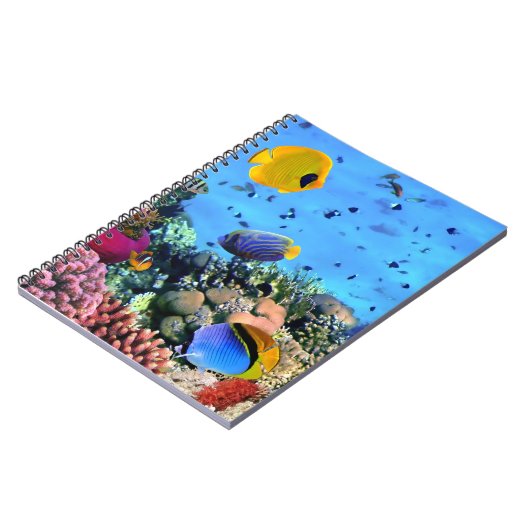 Notebook-Tropischer Fisch Notizblock (Linke Seite)