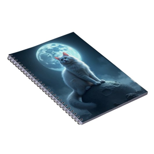 Notebook und the Moon Notizblock (Rechte Seite)