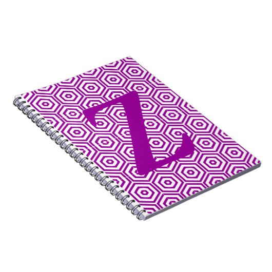 Notebook - Ursprünglich mit Hexagon-Muster Notizblock (Rechte Seite)