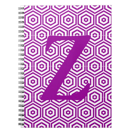 Notebook - Ursprünglich mit Hexagon-Muster Notizblock (Vorderseite)