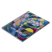 NOTEBOOK VON KÜNSTLER PAULA REILLY. NOTIZBLOCK (Linke Seite)