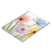 Notebook. Wild Flowers  Notizblock (Linke Seite)