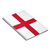 Notebook with Flag of England Notizblock (Rechte Seite)