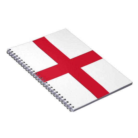 Notebook with Flag of England Notizblock (Rechte Seite)