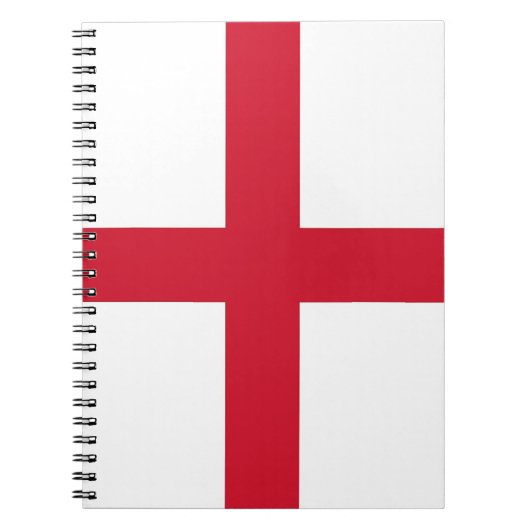 Notebook with Flag of England Notizblock (Vorderseite)
