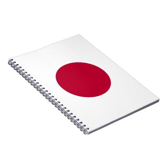 Notebook with Flag of Japan Notizblock (Rechte Seite)