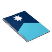 Notebook with Flag of Minnesota, USA Notizblock (Rechte Seite)