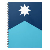 Notebook with Flag of Minnesota, USA Notizblock (Vorderseite)