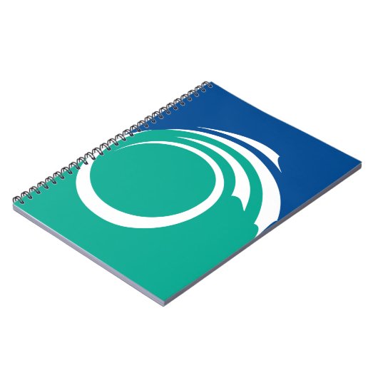 Notebook with Flag of Ottawa, Canada Notizblock (Linke Seite)