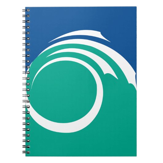 Notebook with Flag of Ottawa, Canada Notizblock (Vorderseite)