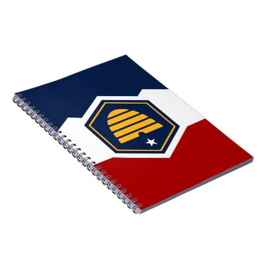 Notebook with Flag of Utah, USA Notizblock (Rechte Seite)