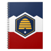Notebook with Flag of Utah, USA Notizblock (Vorderseite)