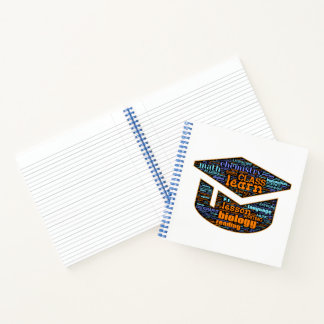 Notebook - Word Cloud Notizblock
