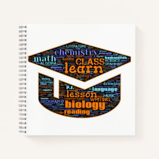 Notebook - Word Cloud Notizblock