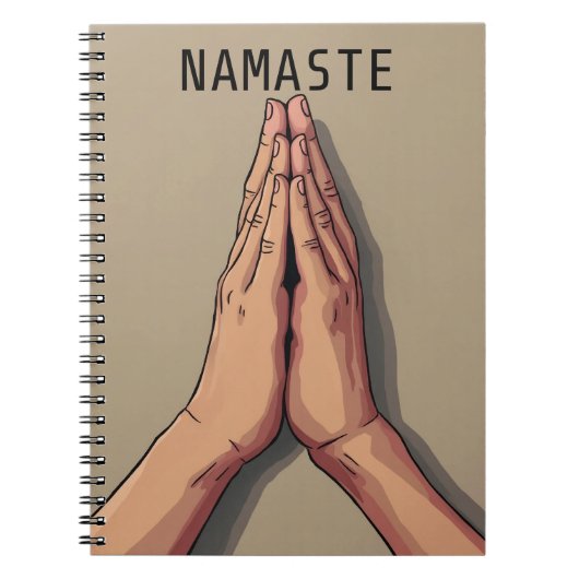 Notebook/Yoga Notizblock (Vorderseite)