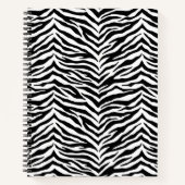 Notebook-Zebra Print Notizblock (Vorderseite)