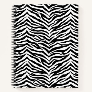 Notebook-Zebra Print Notizblock