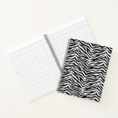 Notebook-Zebra Print Notizblock (Innenseite)