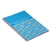 Notebook zu personalisieren: Polkas, Daisychains, Notizblock (Rechte Seite)