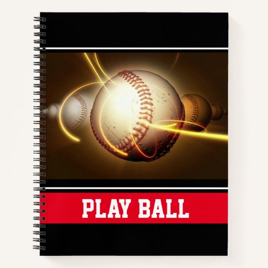 NotebookBaseball Notizblock (Vorderseite)