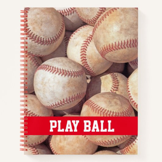 NotebookBaseball Notizblock (Vorderseite)
