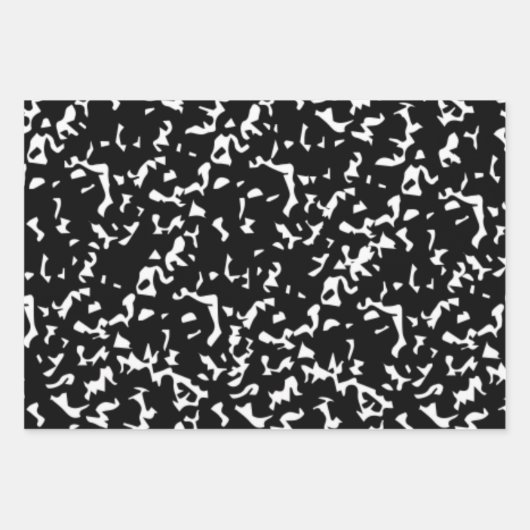 Notebookdesign Geschenkpapier Set (Vorderseite)