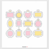 Notebookgehäuse Aufkleber (Blatt)