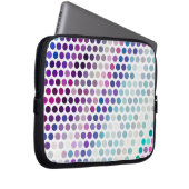 Notebookgehäuse mit Punkten Laptopschutzhülle (Vorne Rechts)